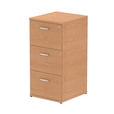Impulse 3 Drawer Filing Cabinet Oak I000781 DD